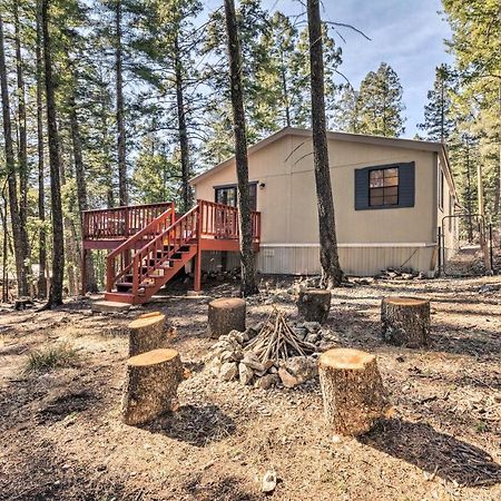 Relaxing Lincoln Forest Retreat With Wraparound Deck Клаудкрофт Экстерьер фото